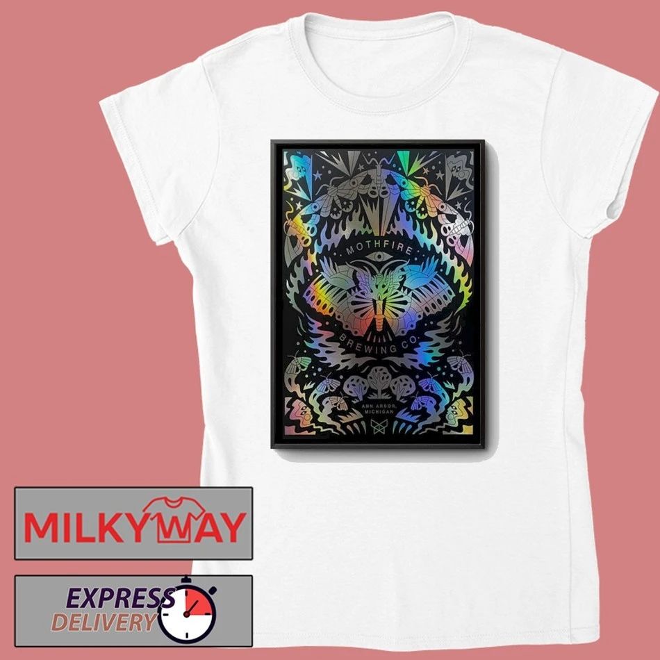 Mothfire Brewing Co 2026 Poster Ann Arbor Michigan shirt