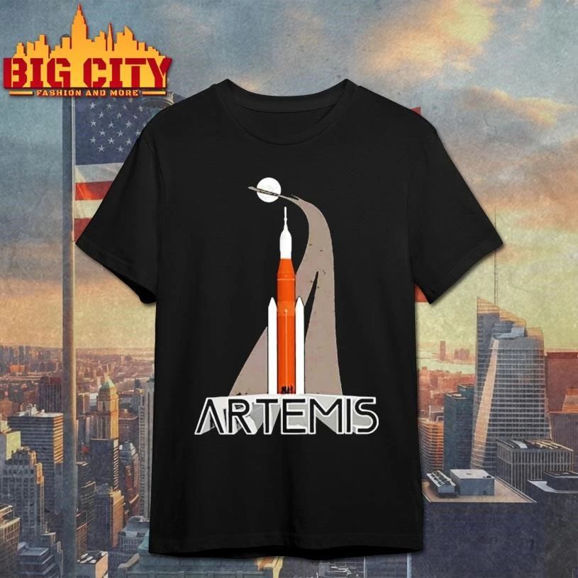 Nasa Space Flight Artemis Ii Graphic Shirt