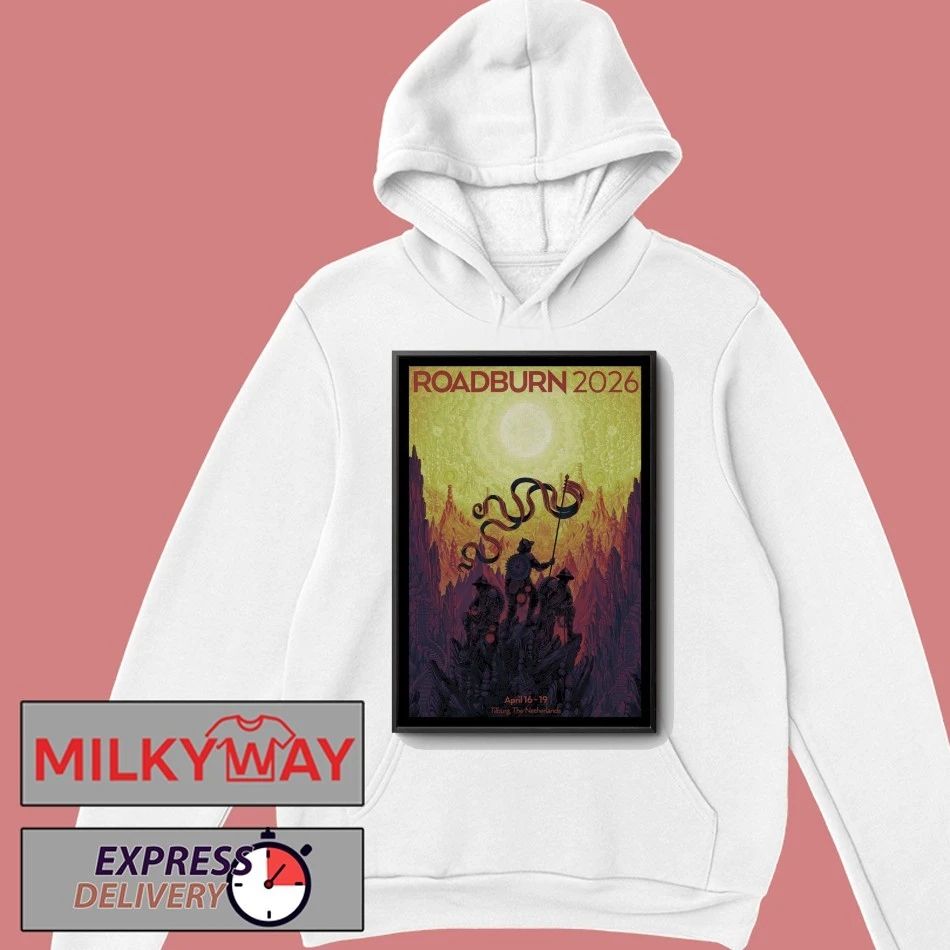 Roadburn Apr 16-19 2026 Poster The Netherlands shirt