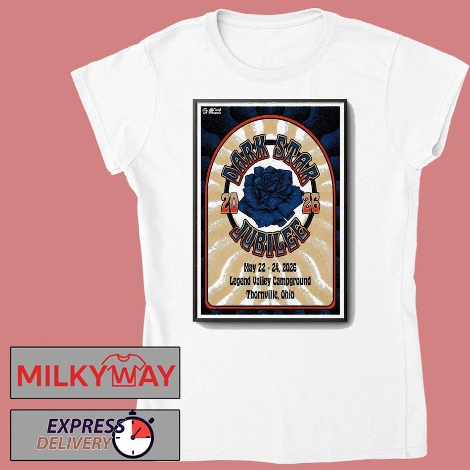 Dark Star Jubilee Music Festival Poster shirt