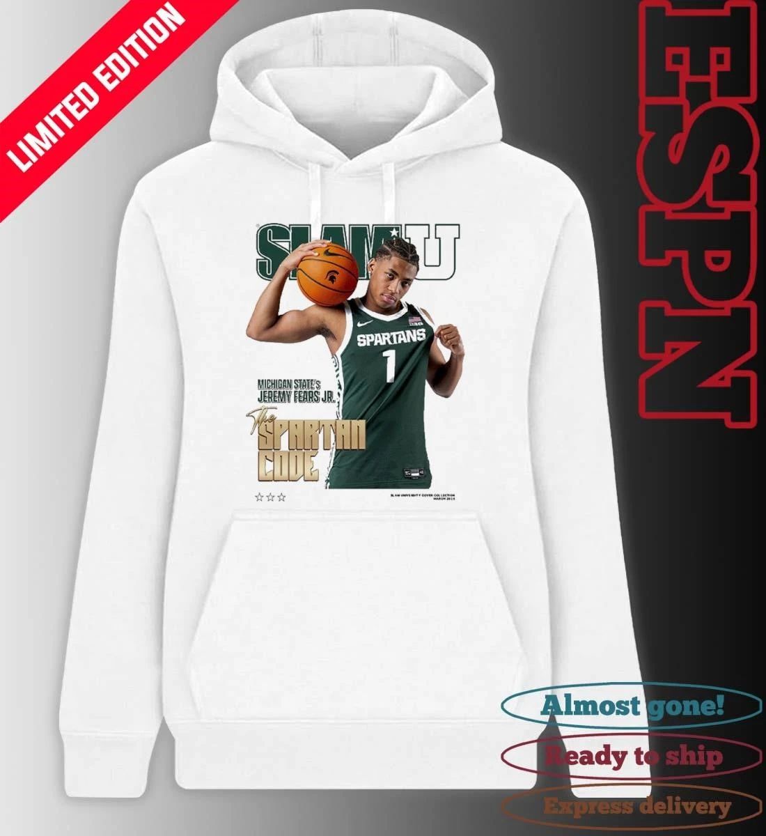 SLAM Jeremy Fears Jr The Spartan Code Shirt