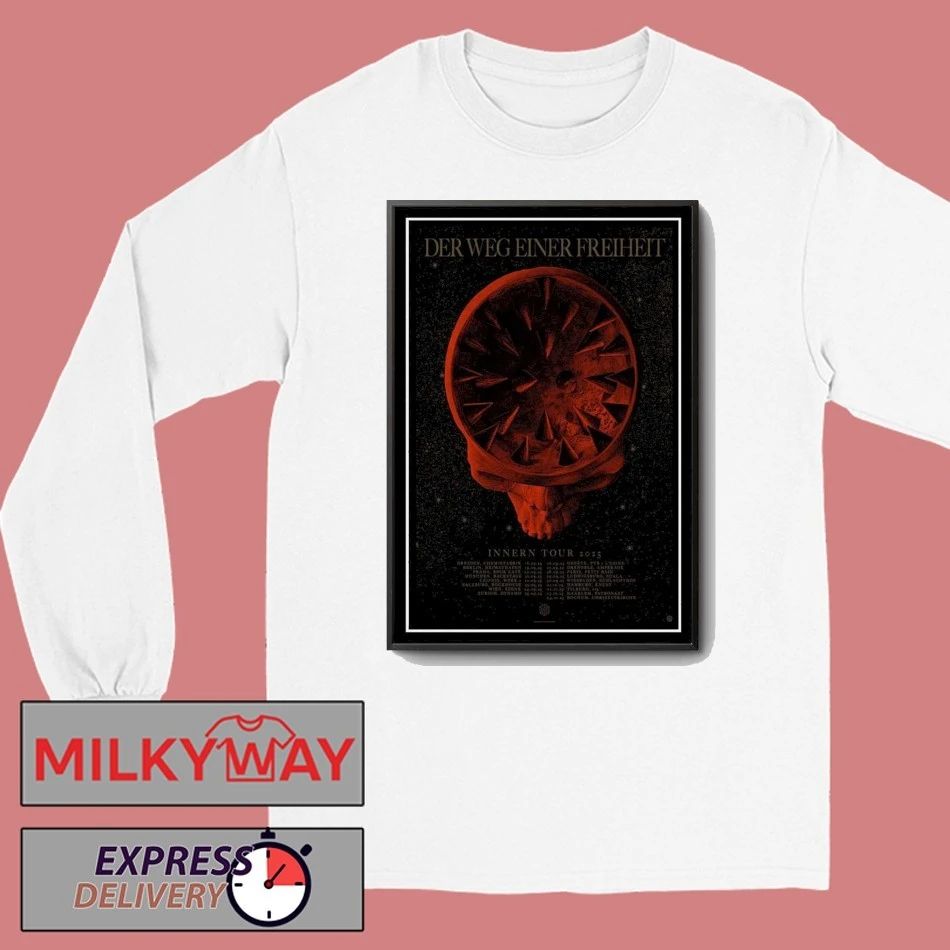 Der Weg Einer Freiheit Innern Tour 2025 Poster shirt