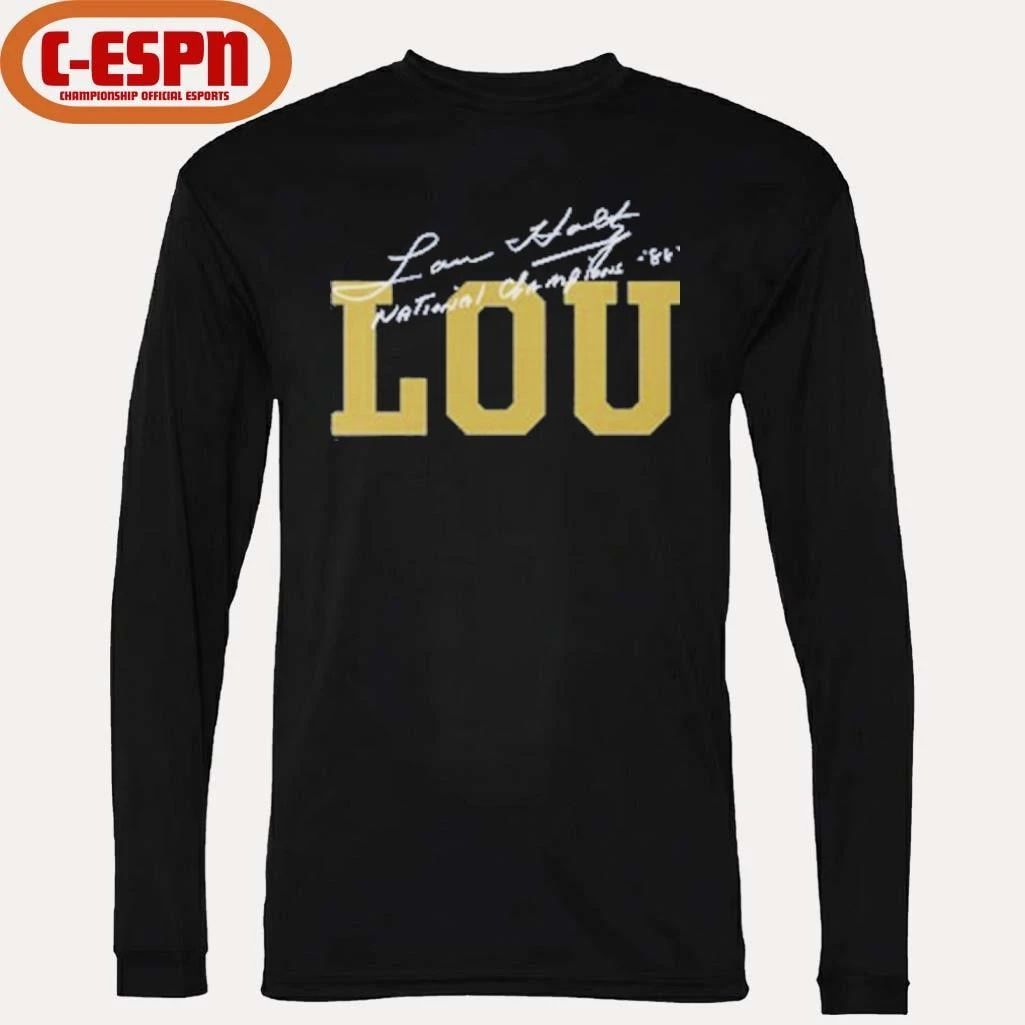 Lou Holtz National Champions Coach Lou T-Shirt