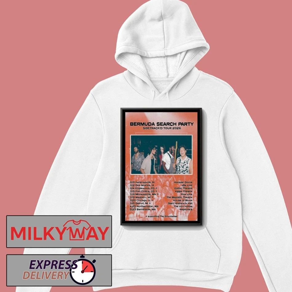 Bermuda Search Party Sidetrack’d 2026 Tour Poster shirt