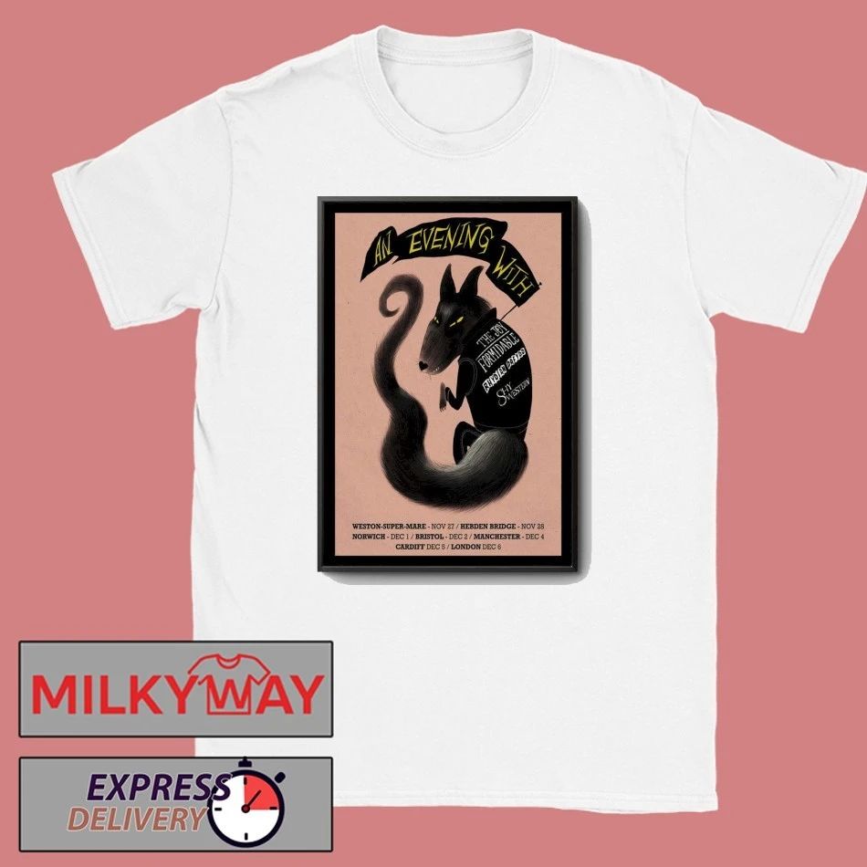 The Joy Formidable Winter Tour 2025 Poster shirt