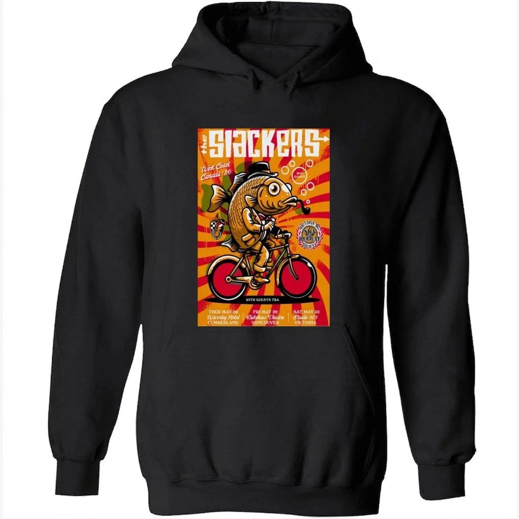 The Slackers 2026 West Coast Canada Tour Shirt