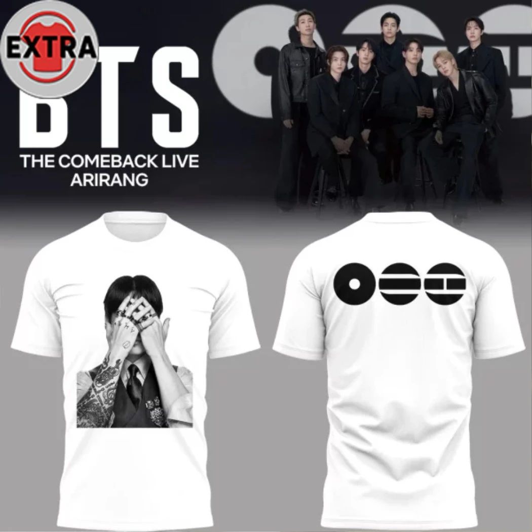 BTS The Comeback Live ARIRANG SPECIAL Shirts