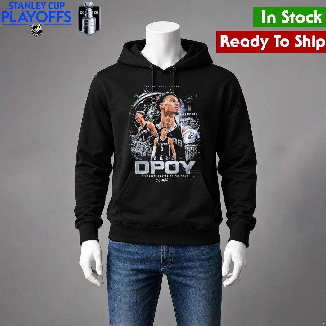 San Antonio Spurs Dpoy Defensive Player Of The Year 2026 Shirt