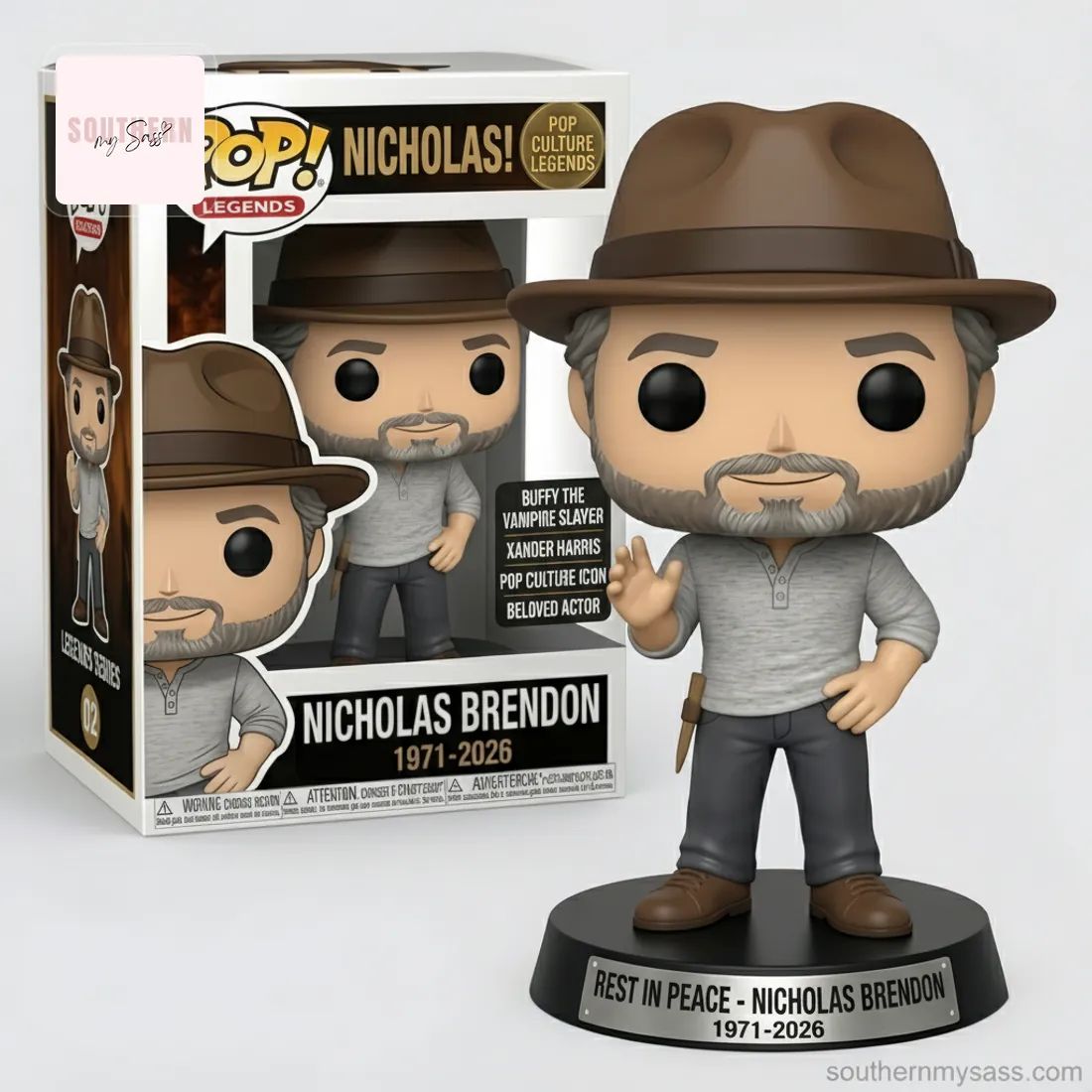 Nicholas Brendon Rest In Peace 1971-2026 Pop Figure Doll