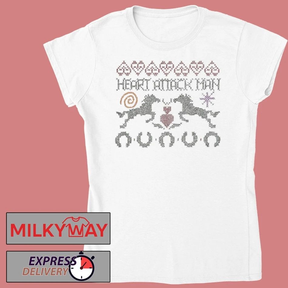 Heart Attack Man Holiday Shirt