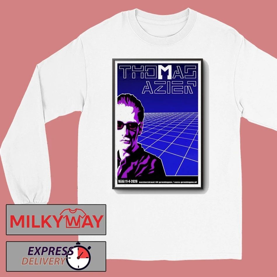 Thomas Azier Groningen Netherlands Apr 11 2026 Poster shirt