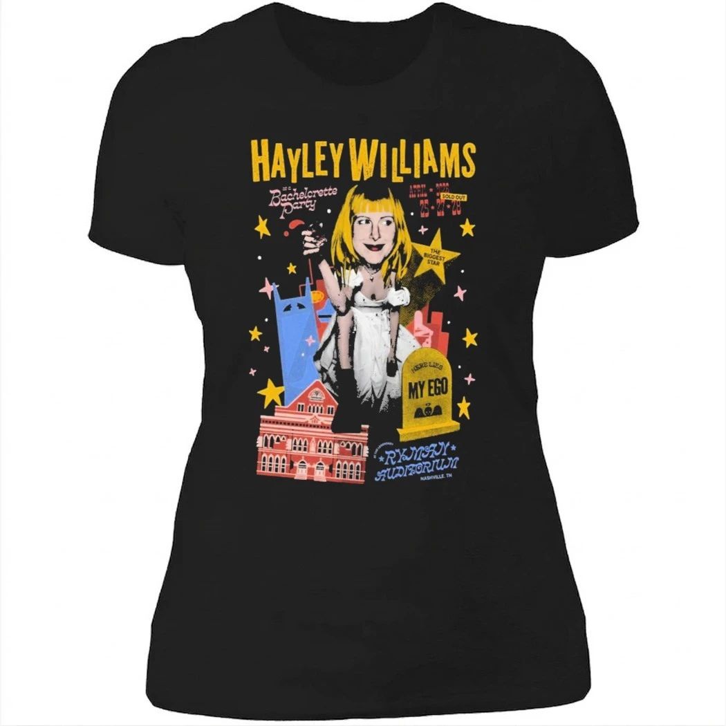 Hayley Williams Nashville TN Tour On April 25-28 2026 Shirt