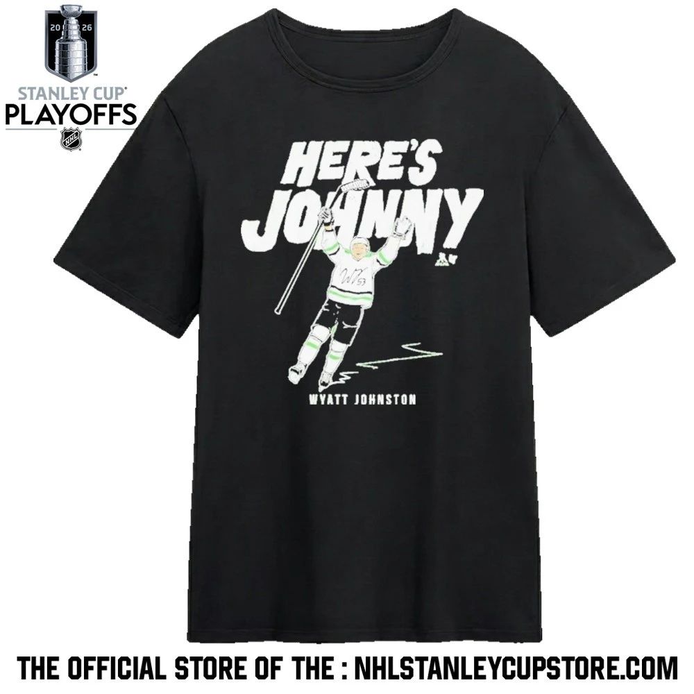 Wyatt Johnston Here’s Johnny shirt