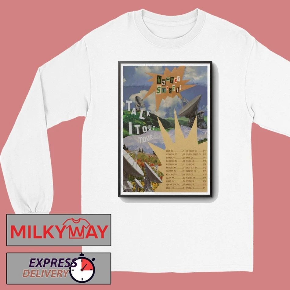 Harvey Street Tour Talk I Tout 2026 Poster shirt