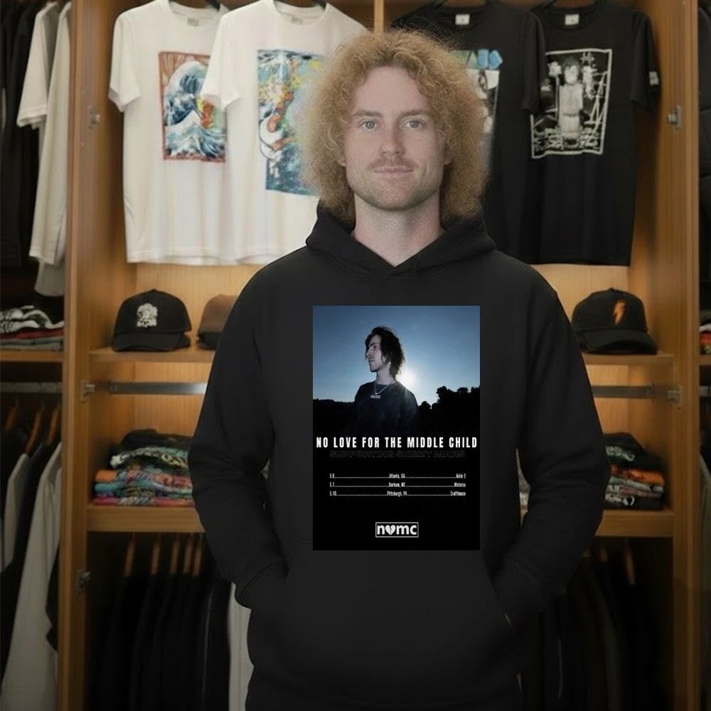 No Love for the Middle Child Tour 2026 Poster Shirt