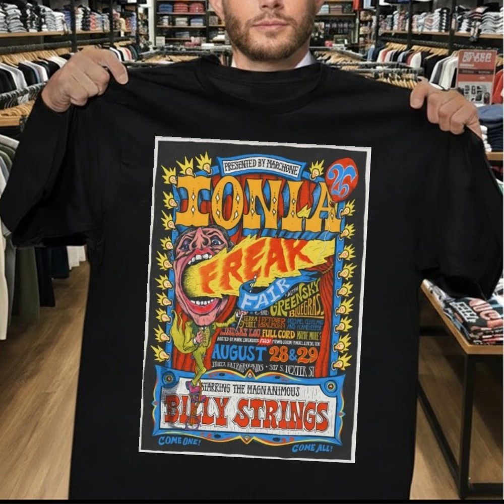 Billy Strings Tour Ionia MI On Aug 28-29 2026 Poster Shirt