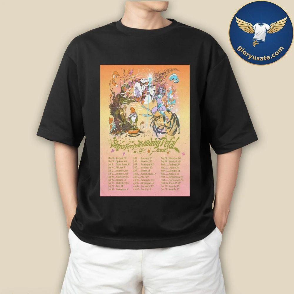 Sierra Ferrell 2026 The Heavy Petal Tour Poster Shirt