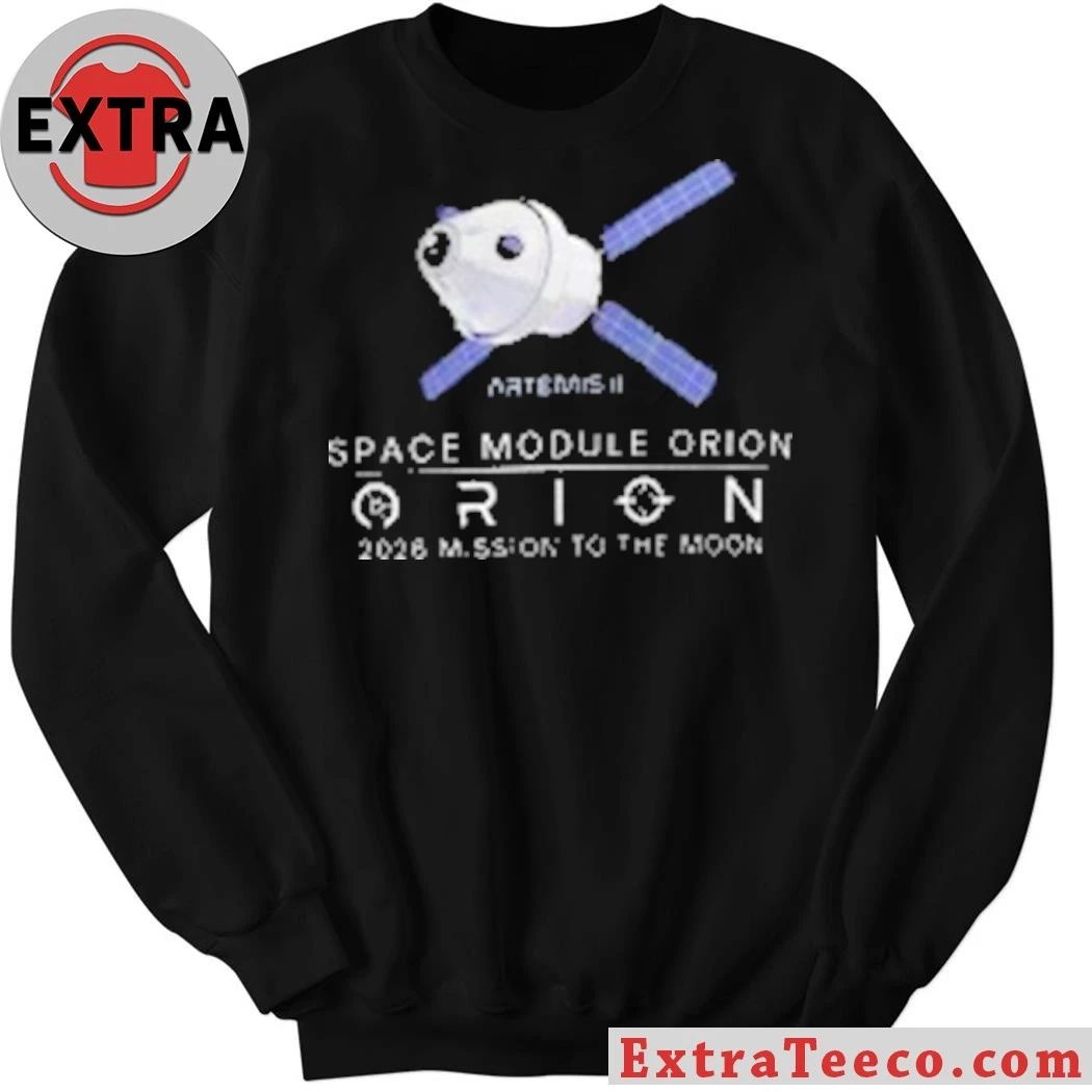 Artemis II Orion Space 2026 Mission To The Moon Shirt