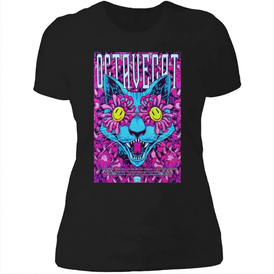 Octave Cat Psychedelic Spring 2026 Shows Shirt