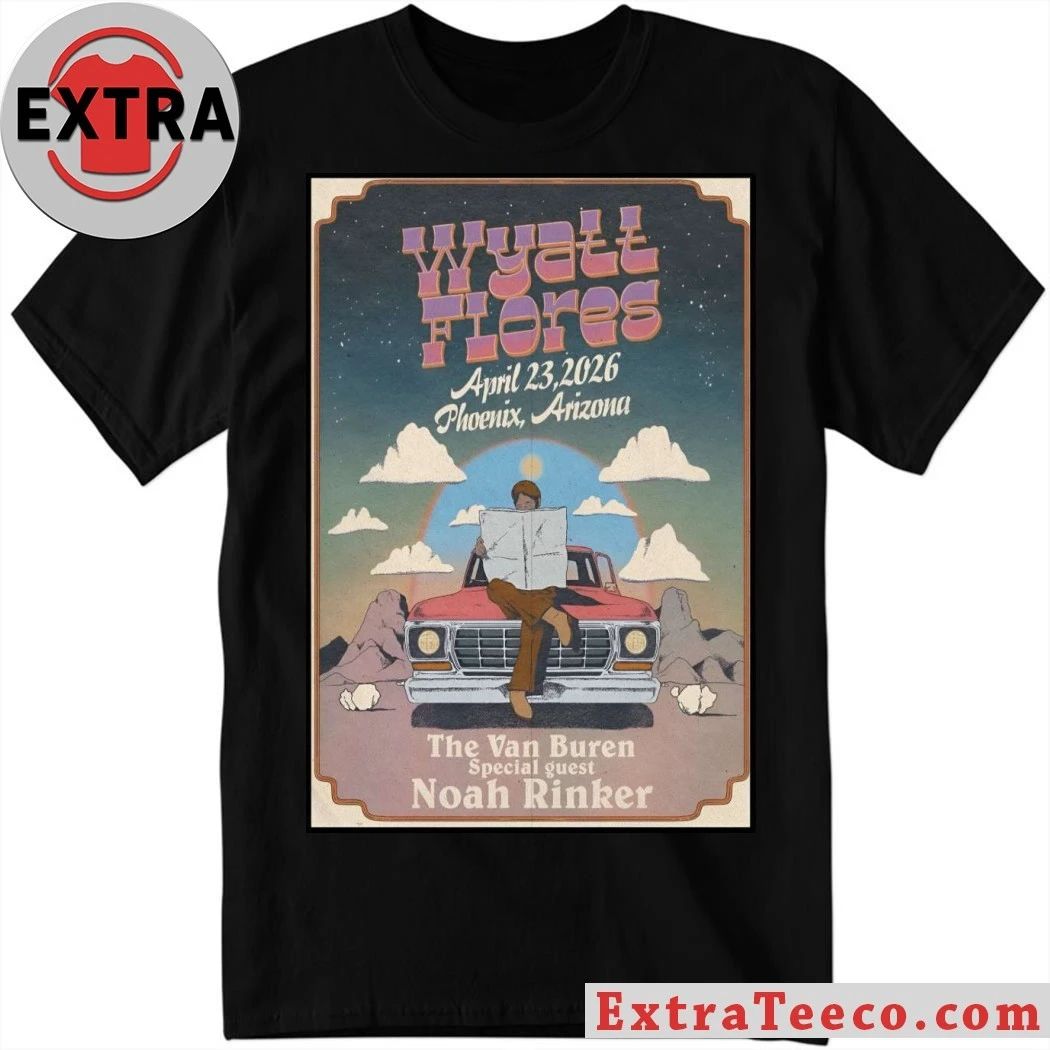 Wyatt Flores April 23 2026, Phoenix AZ Poster Shirt