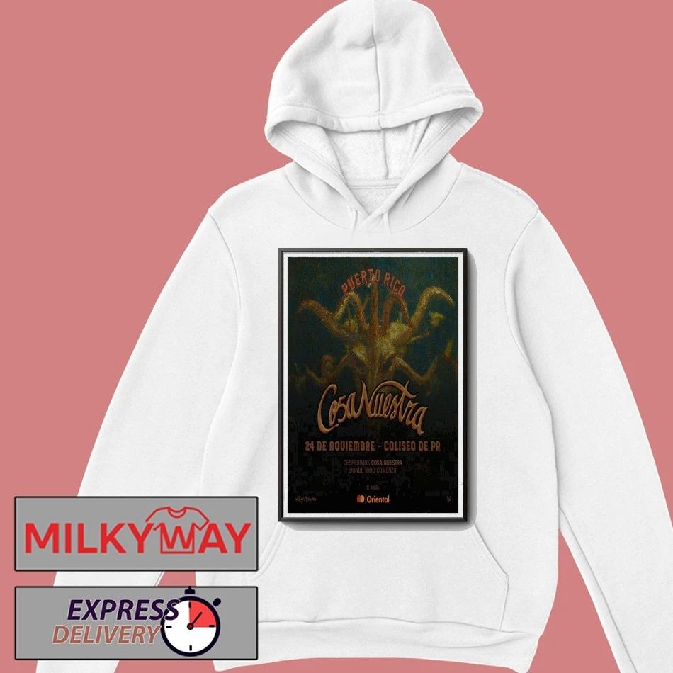 Cosa Nuestra Nov 24 2025 Coliseo De PR Poster shirt