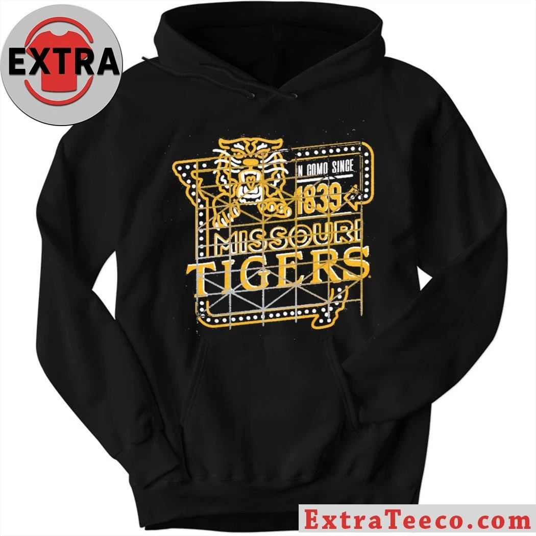 Missouri Tigers Light Up Sign Logo T-Shirt