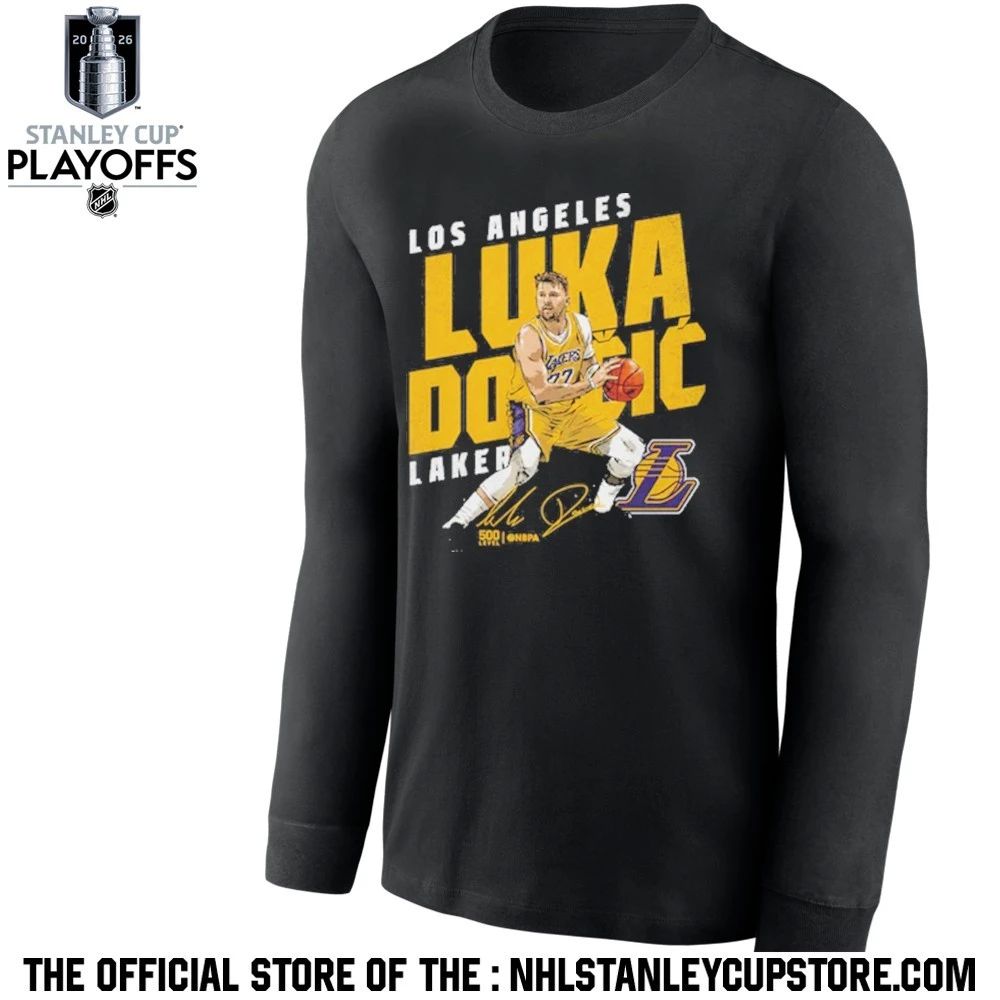 Luka Doncic Los Angeles Lakers Slant 2026 Shirt
