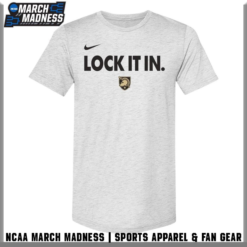 Army Black Knights Basketball Lock It In 2026 T-Shirt