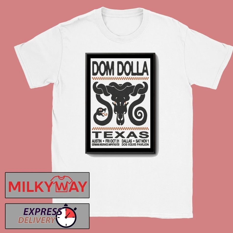 Dom Dolla Oct 31 2025 Austin, TX Poster shirt