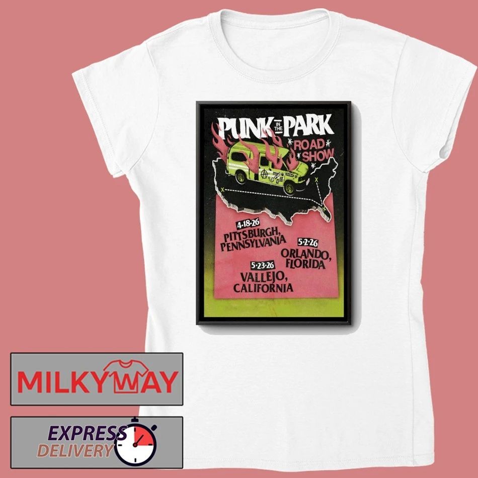 Punk In The Park Apr 18 2026 Pittsburgh PA Poster shirt