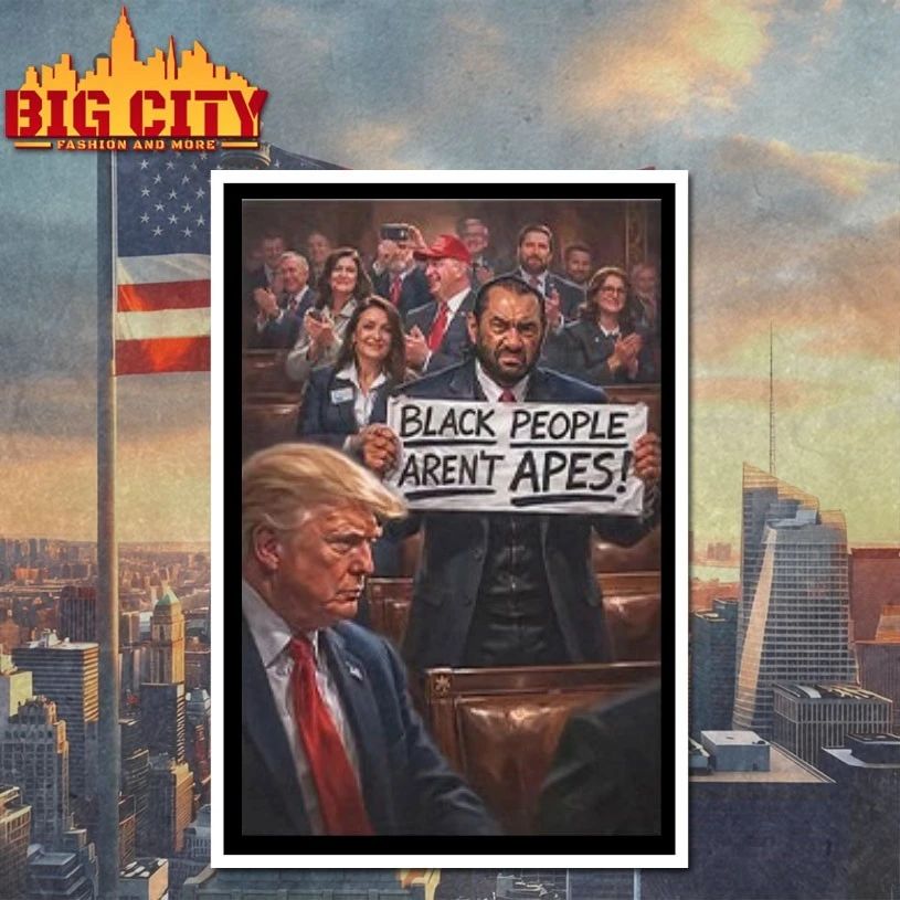 Black People Aren’t Apes Anti Trump T-shirt