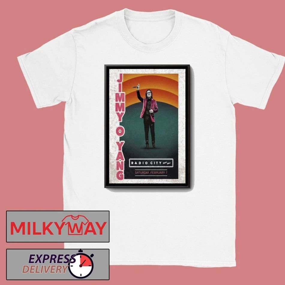 Jimmy O Yang New York NY Tour Feb 7 2026 Poster shirt