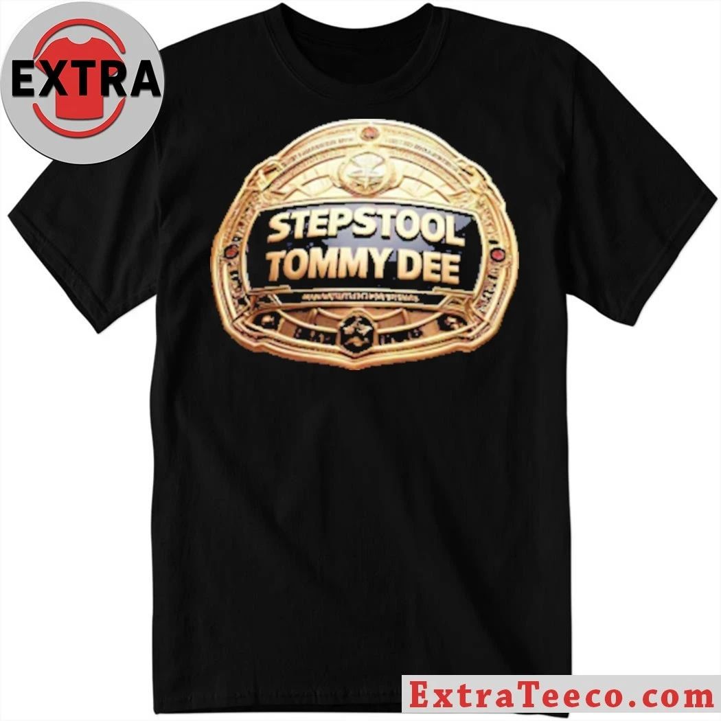 Step Stool Tommy Dee Belt Logo T-Shirt