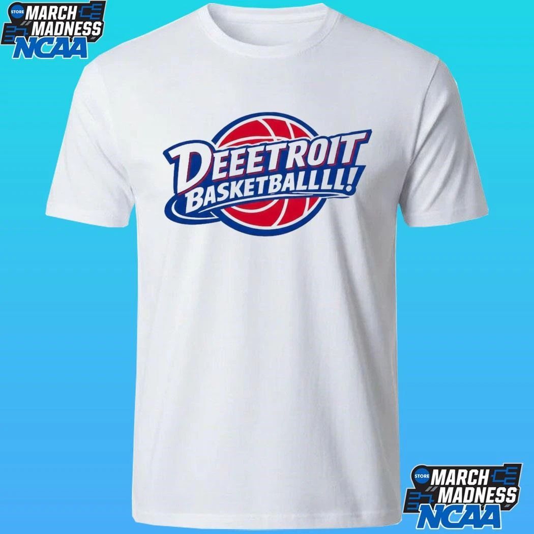 Deeetroit Basketball Logo Shirt