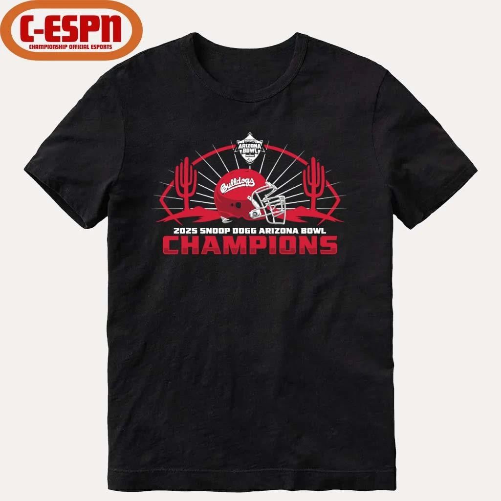 Fresno State Bulldogs 2025 Arizona Bowl Champions Shirt
