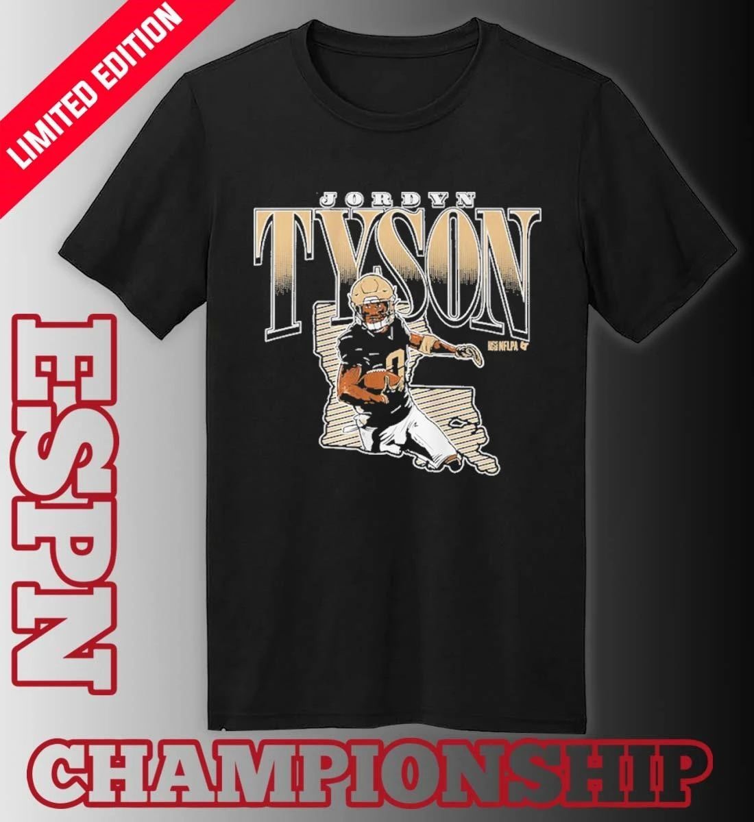 Saints Jordyn Tyson State Star Remix Shirt