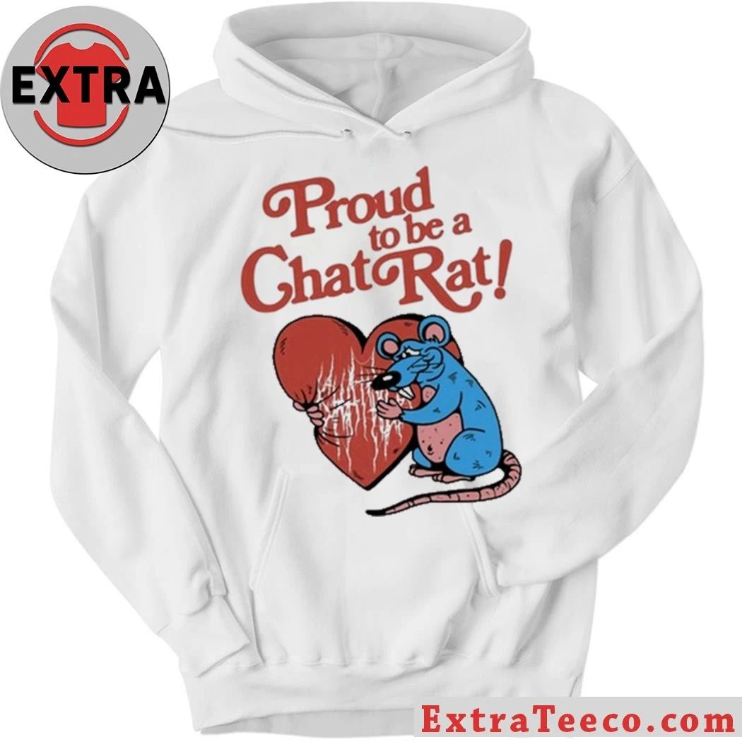 Original Chat Pile Proud To Be A Chat Rat Shirt