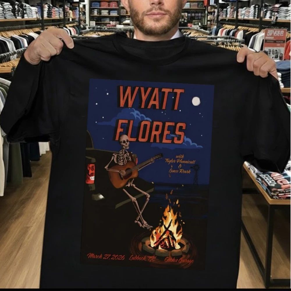 Wyatt Flores March 27 2026 In Lubbock TX Poster Shirt