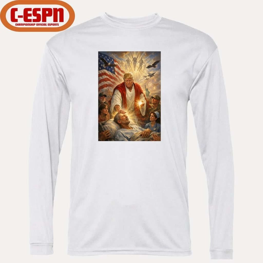 Donald Trump Jesus Christ AI Shirt