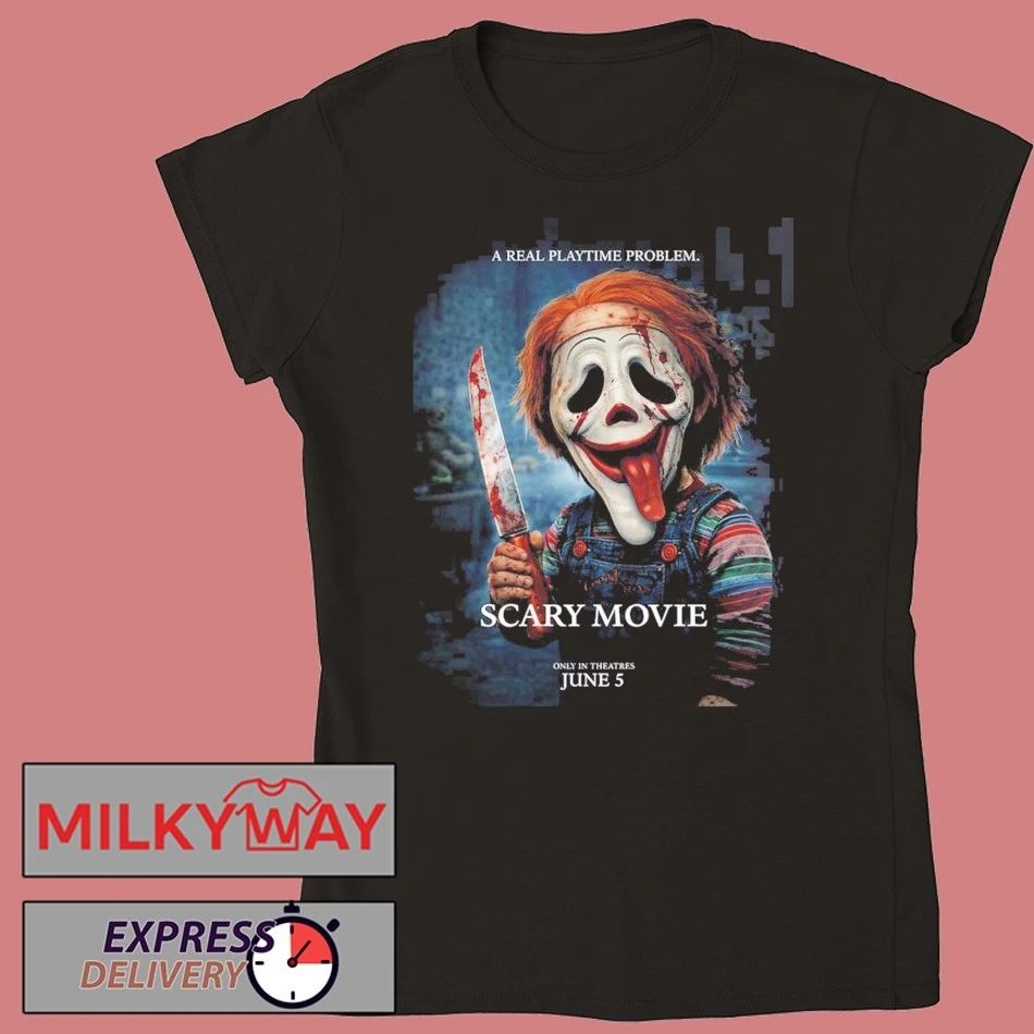 Scary Movie 6 Funny Chucky A Real Playtime Problem Variant T-Shirt