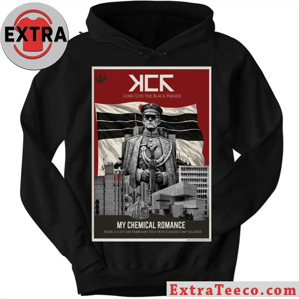 My Chemical Romance February 14 2026 Estadio GNP Seguros Mexico City, Mexico Poster T-Shirt