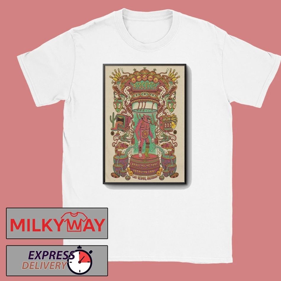 The Disco Biscuits Event Las Vegas NV On Apr 24-26 2026 Poster shirt