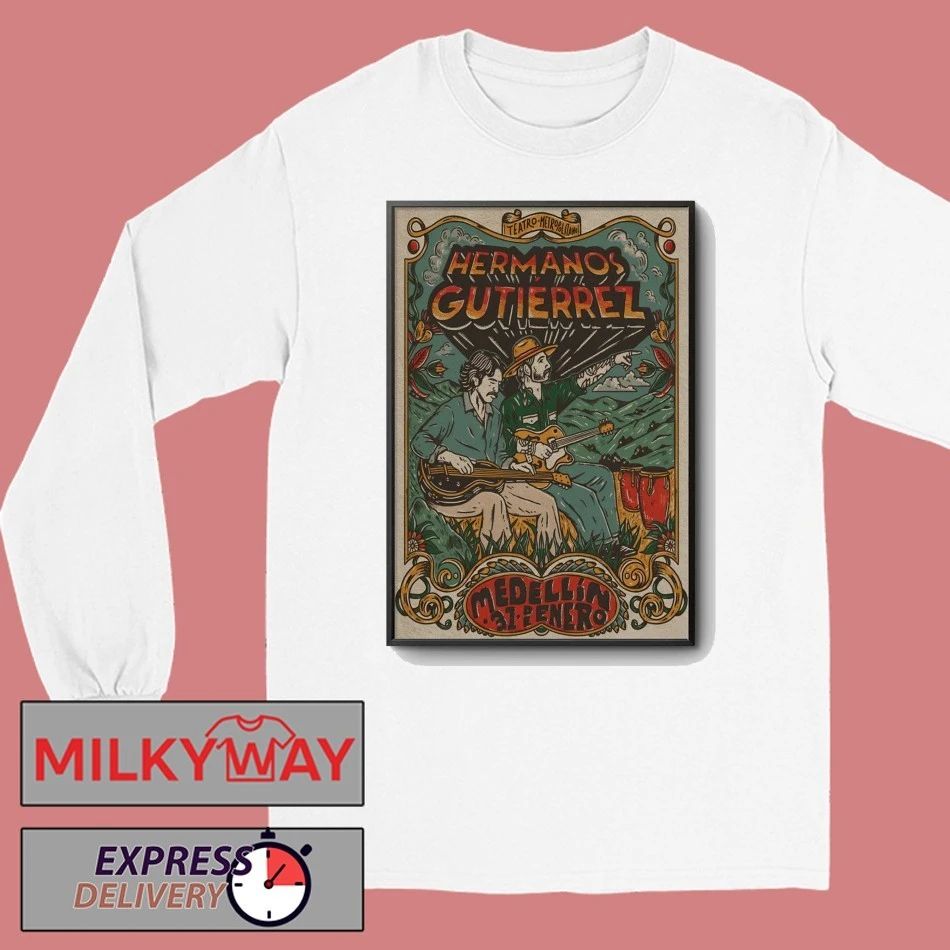 Hermanos Gutierrez Medellín Colombia On Jan 31 2026 Tour Poster shirt