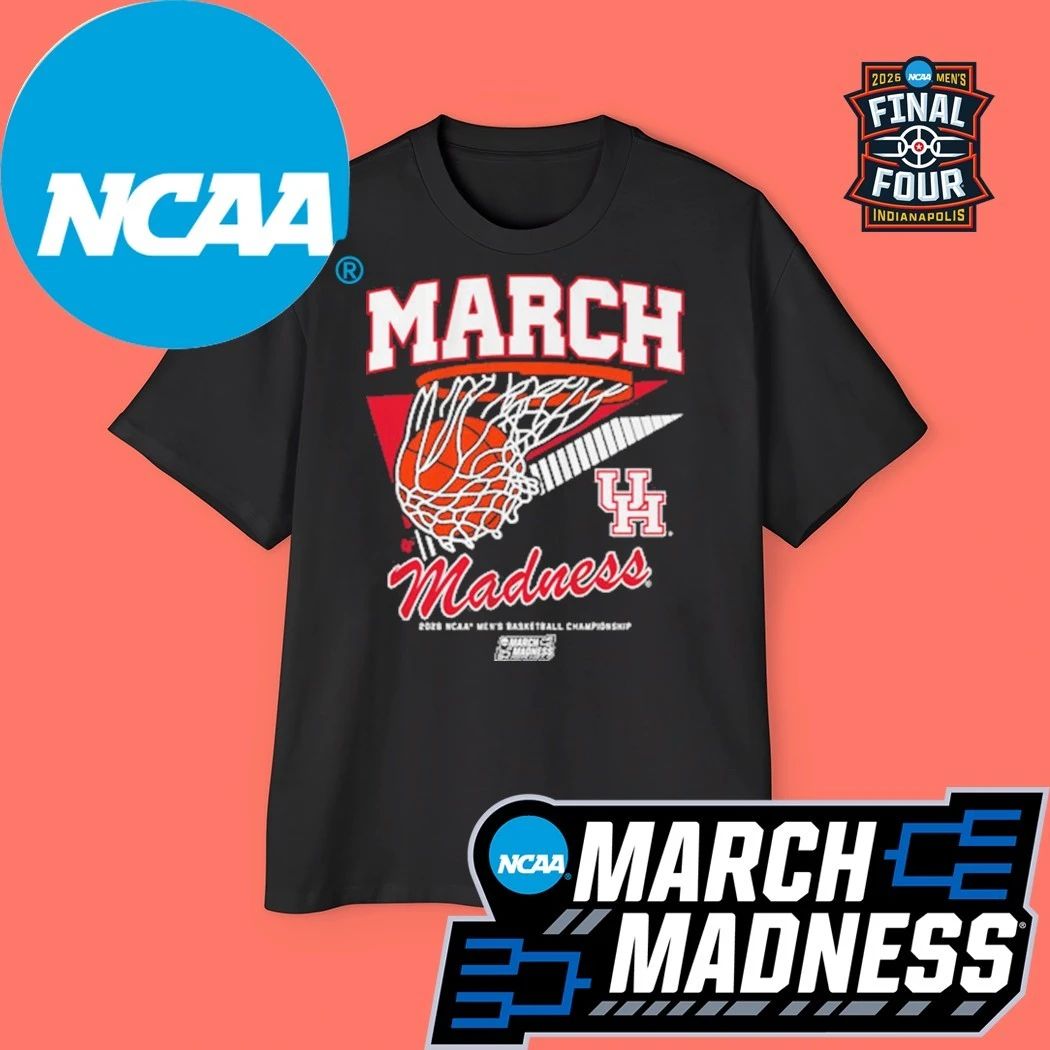 Houston Cougars MBB 2026 NCAA Men’s Basketball Championship March Madness Retro Swish Logo Shirt