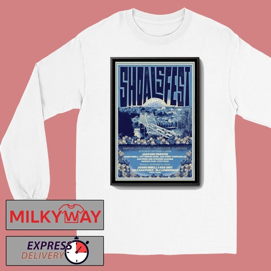 ShoalsFest Fall Tour 2025 McFarland Park Florence Poster shirt