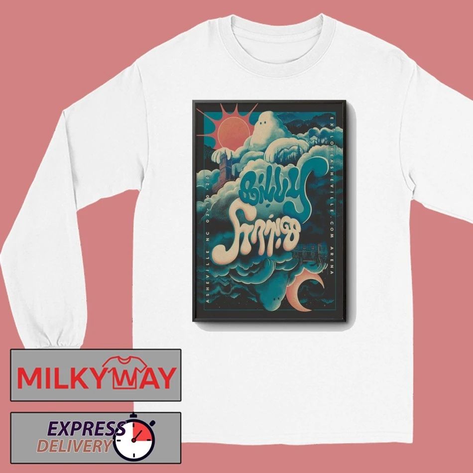 Billy Strings ExploreAsheville.com Arena In Asheville NC Feb 10 2026 Poster shirt