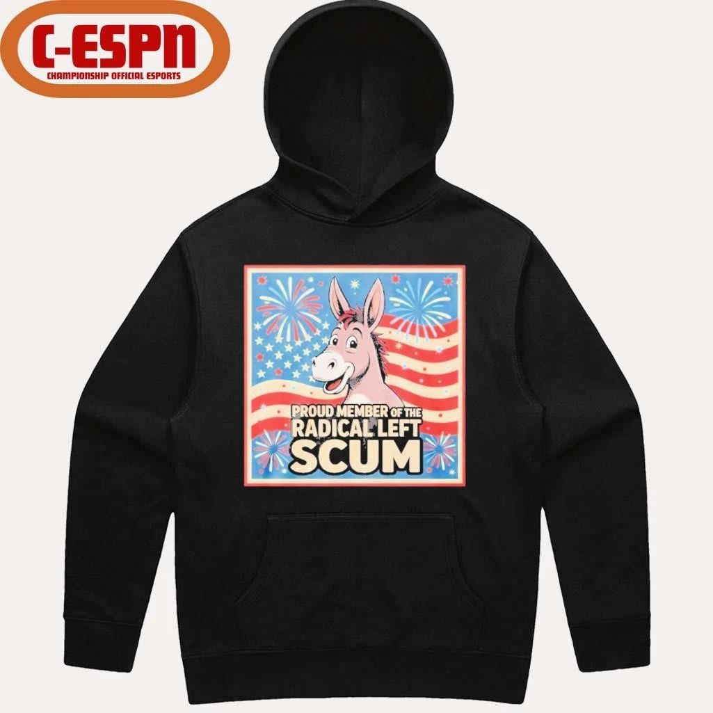 Donkey Radical Left Scum T-Shirt