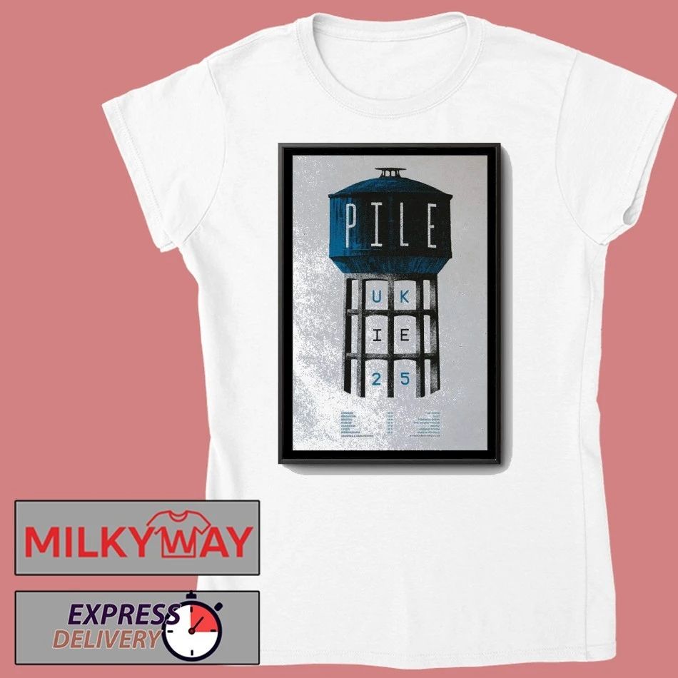 Pile UK & Ireland Tour 2025 Poster shirt