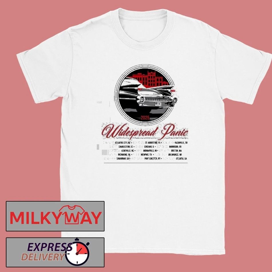 Widespread Panic 2025 Tour Shirt