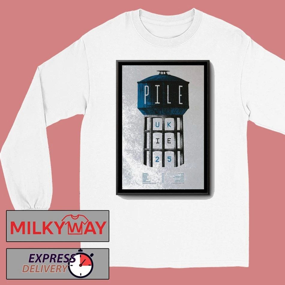 Pile UK & Ireland Tour 2025 Poster shirt